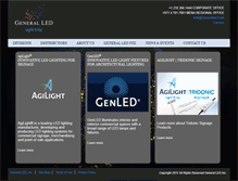 Tablet Screenshot of generalled.com